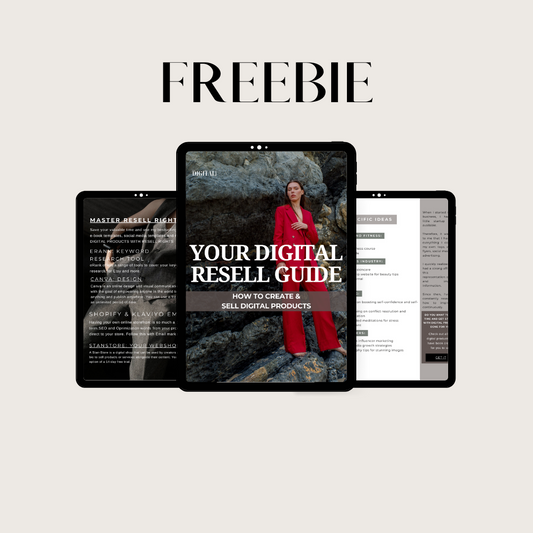 FREE for a limited time! Your Digital Resell Guide: How to Start and Sell Digital Products